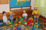 В детском саду поселения прошел спортивный досуг «Спасатели, вперед!»