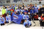 Соревнования по хоккею прошли в Сосенском