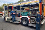 Экскурсию в пожарно-спасательную часть провели для школьников