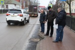 Комиссия осмотрела дороги в Газопроводе, Коммунарке и Николо-Хованском