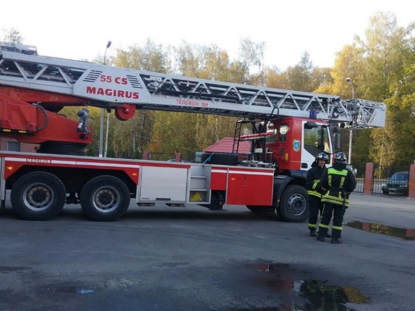 В Троицке прошел пресс-тур в пожарной части №42