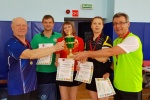 Сборная Сосенского выиграла окружные соревнования по настольному теннису