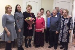 Пенсионерку из Сосенского поздравили с юбилеем