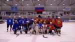 Хоккейная команда «КОМГАЗ» выиграла в товарищеском матче