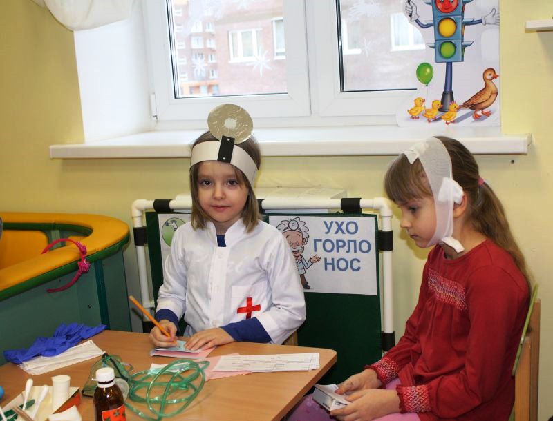 В детском саду Сосенского отделения Школы №2070 прошла тематическая неделя