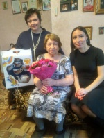 Жительница поселения Нина Пронина отпраздновала 90-летие