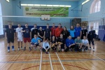 В Сосенском центре спорта прошли соревнования по волейболу среди местных команд
