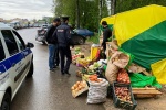 На въезде в ЖК «Москвичка» пресекли незаконную торговлю