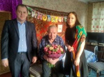 Участник ВОВ из Коммунарки Иван Тимофеев отметил 90-летие