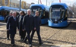 Собянин отметил темпы обновления трамвайного парка столицы