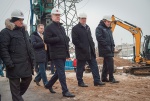 Сергей Собянин осмотрел ход реконструкции развязки на пересечении Рязанского проспекта и МКАД