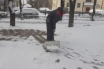 Уборка снега в Сосенском проходит по графику