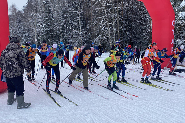 Команда сосенских лыжников выступила на отборочных соревнованиях 