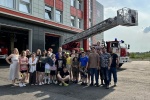 Православная молодежь из Казанского храма в Сосенках посетила пожарную часть
