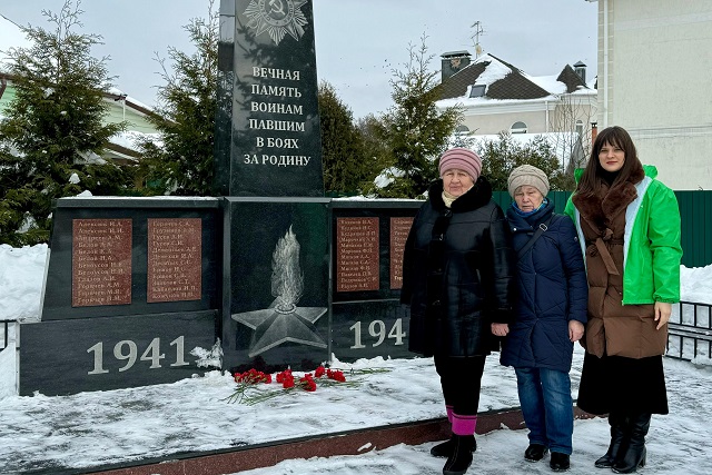 Мемориально-патронатная акция прошла в знаковых местах Сосенского