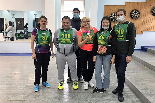 Команда Сосенского центра спорта приняла участие в окружном турнире по дартсу