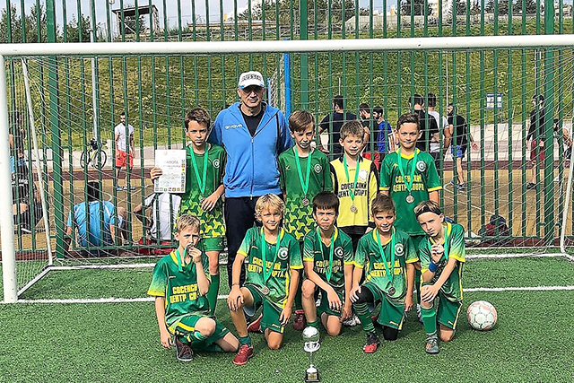 Футболисты из Сосенского заняли призовые места на окружном этапе турнира «Кожаный мяч»