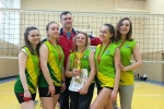 Женская сборная Сосенского выиграла чемпионат ТиНАО по волейболу шестой раз подряд