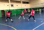В школе №2070 прошли соревнования по волейболу среди девятых классов