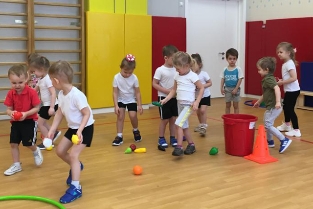 Сосенский центр спорта представил новую секцию «Спортик» для самых маленьких 