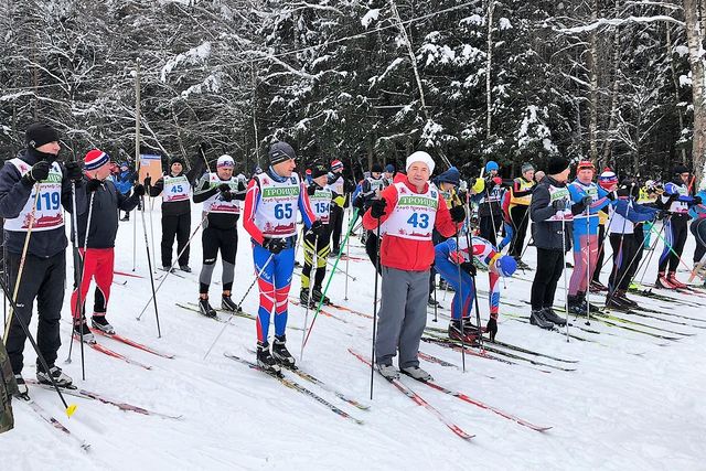 Лыжники из Сосенского поучаствовали в соревнованиях