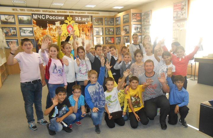 Школьники новой Москвы посетили Музей пожарной охраны