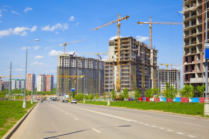 В Новой Москве в январе построится более 100 тысяч квадратных метров недвижимости