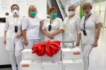 Медперсоналу больницы в Коммунарке прислали 220 килограммов шоколада