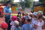 О правилах поведения при пожаре рассказали в детском саду Коммунарки