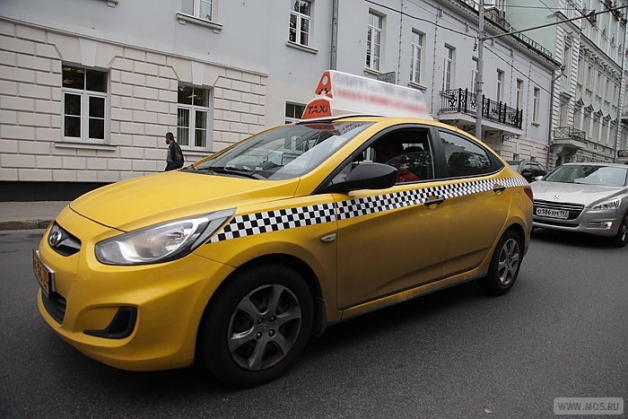Такси в Москве работает в штатном режиме — Департамент транспорта