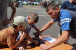 Более ста жителей Сосенского приняло участие в празднике «Молодежный щит России»
